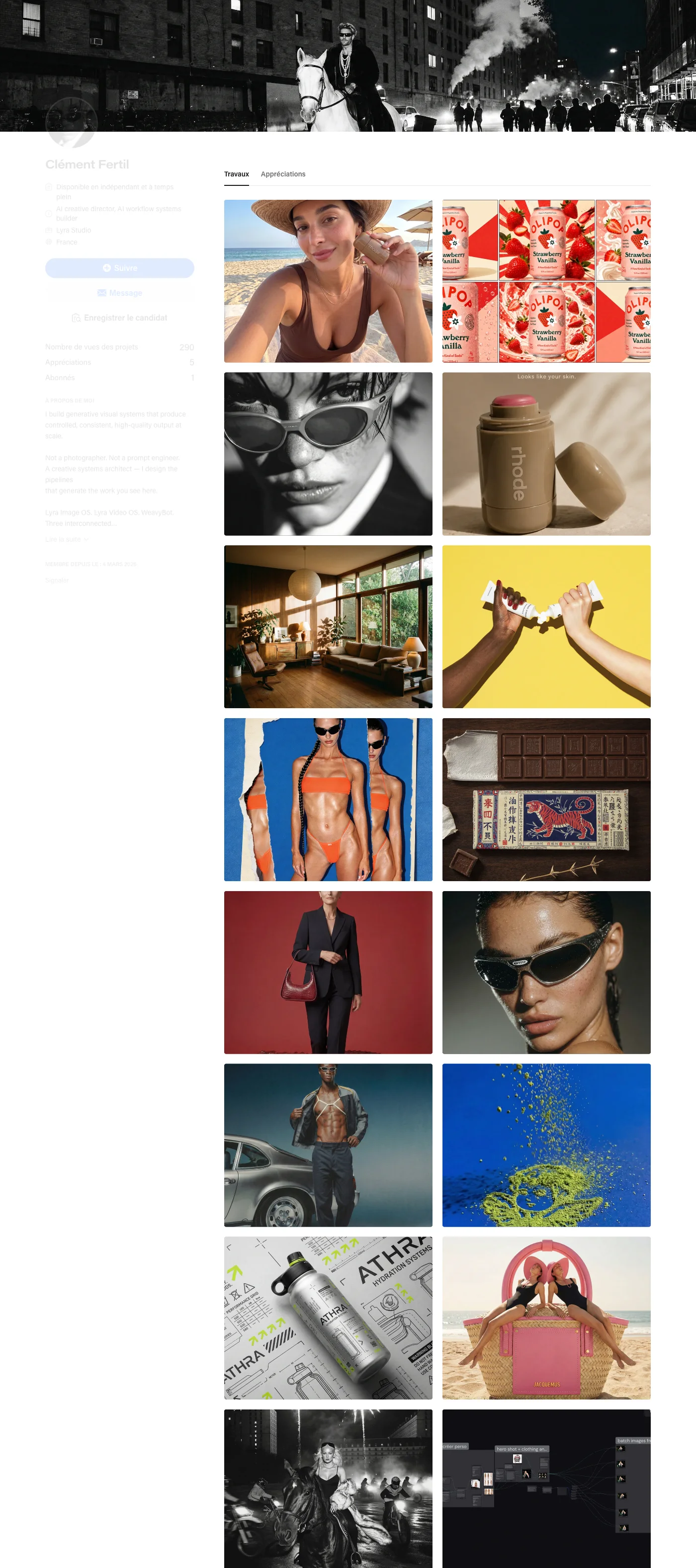 Behance portfolio
